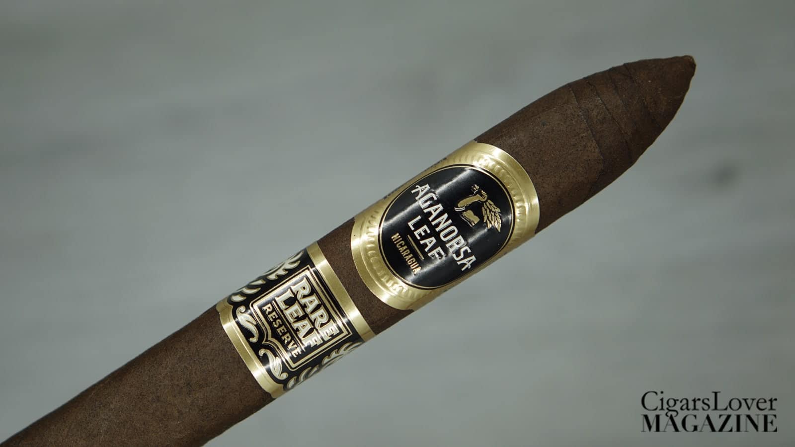 Aganorsa Lear Rare Leaf Reserve Maduro Torpedo